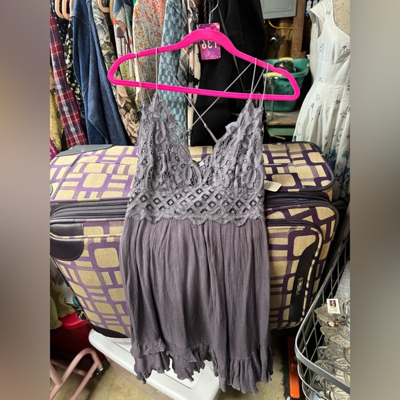 M136 // NWT // FP One Adella Slip Dress // Size L - Picture 3 of 7